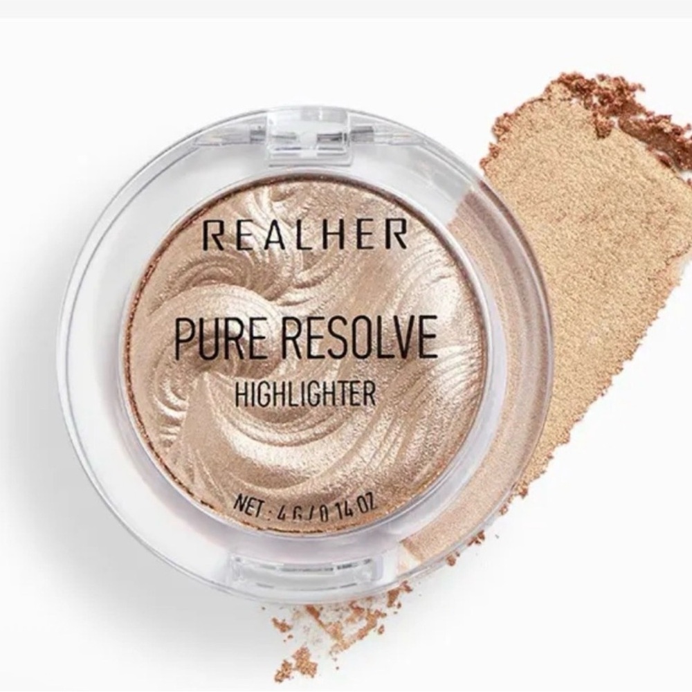 RealHer Pure Resolve Highlighter - Champagne Glow